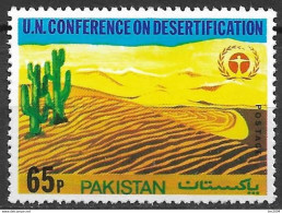 1977 Pakistan Mi. 438**MNH   Umweltkonferenz Der Vereinten Nationen, Nairobi (Kenia). - Pakistan