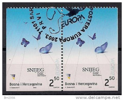 2003 Bosnien-Herzegowina  Bosna I Hercegovina Mi. 301 EL ER  Used - 2003