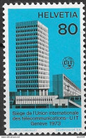 1973 Schweiz  UIT   Mi. 10**MNH   Einweihung Des Neuen Amtssitzes Der Internationalen Fernmeldeunion In Genf. - Ungebraucht