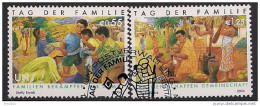 2006 UNO WIEN   Mi. 465-6 Used    Internationaler Tag Der Familie - Oblitérés