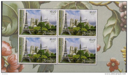 2006 UNO WIEN   Mi. H-Bl. Mi. 59-64 **MNH  UNESCO-Welterbe: Frankreich - Blokken & Velletjes