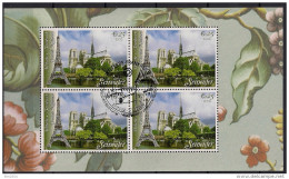 2006 UNO WIEN   Mi. H-Bl. Mi. 59-64 Used   UNESCO-Welterbe: Frankreich - Blokken & Velletjes