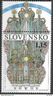 2017 Slowakei Mi. 828 **MNH   500. Jahrestag Der Reformation. - Nuevos