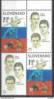 2017 Slowakei Mi. 821 **MNH   Erfolgreiche Sportler. - Unused Stamps