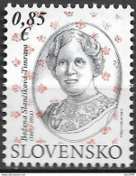 2017 Slowakei Mi. 823 **MNH    150. Geburtstag Von Božena Slančíková-Timrava. - Neufs