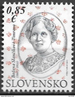 2017 Slowakei Mi. 823 **MNH    150. Geburtstag Von Božena Slančíková-Timrava. - Unused Stamps