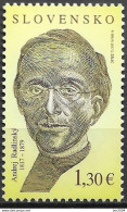 2017 Slowakei Mi. 819 **MNH   200. Geburtstag Von Andrej Radlinský - Neufs