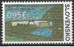 2017 Slowakei Mi. 815 **MNH : Orava-Staudamm. - Ungebraucht