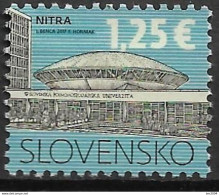 2017 Slowakei Mi. 808 **MNH   Kulturerbe :  Aula Der Landwirtschaftlichen Universität - Unused Stamps