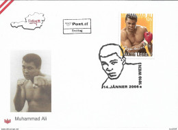 2006 Austria Österreich  Mi. 2567 FDC  Muhammad Ali. - FDC