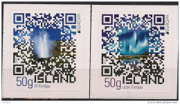 2012 Island Mi. 1361-2A **MNH    Europa: Besuche. - Unused Stamps