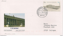 2006 Deutschland Germany.  Mi. 2552  FDC Gest. Berlin 225. Geburtstag Von Karl Friedrich Schinkel. - 2011-…