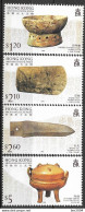1996 Hongkong Mi  967-70 **MNH Archäologische Funde - Ungebraucht