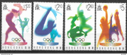 1996 Hongkong Mi  762-5**MNH  . Olympische Sommerspiele, Atlanta - Unused Stamps