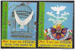2006 UNO WIEN   Mi. 475-6 **MNH    Weltfriedenstag: Mein Traum Vom Frieden - Unused Stamps