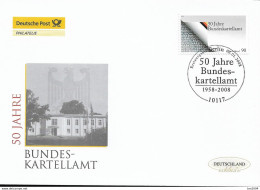 2008 Deutschland Germany  Mi  2641 FDC  50 Jahre Bundeskartellamt - 2001-2010