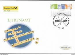 2008 Deutschland Germany  Mi  2674 FDC   Ehrenamt - 2001-2010
