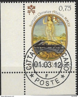2012  Vatikan Mi. 1731 FD-used  Ostern - Used Stamps