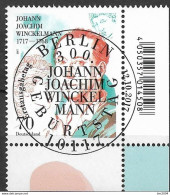 2017 Deutschland Allem. Fed. Germany  Mi. 3338 FD-used Berlin EUR  300. Geburtstag Von Johann Joachim Winckelmann. - Gebraucht