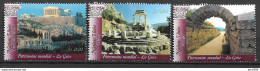 2004  UNO Genf Mi. 497-502**MNH  UNESCO-Welterbe: Griechenland - Unused Stamps