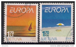 2004 Litauen Lietuva Mi. 842-3 Used  Europa - 2004