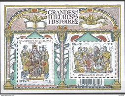 2015 Frankreich Mi. Bl. 287 **MNH   Karl Der Große (747–814), König Des Fränkischen Reiches - Neufs