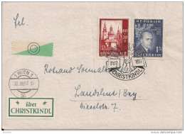 1957 Austria Cristkindl Brief - FDC