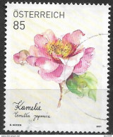 2021 Österreich Austria Mi. 3574 Used Kamelie (Camellia Japonica) - Oblitérés