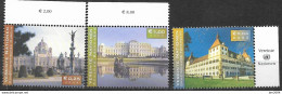 2003 UNO Wien Mi. 387-8 + 396 **MNH    UNESCO-Welterbe In Österreich - Ongebruikt