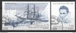 2007 Grönland Mi.  496-7 Used   Expeditionen In Grönland : Paul-Émile Victor - Used Stamps