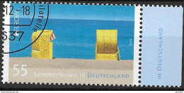 2012 Allem. Fed. Deutschland Germany Mi. 2933 FD-used Europa: Besuche Post: Ferien In Deutschland - Gebraucht