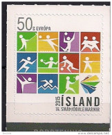 2015 Island Mi. 1464 **MNH 16. Spiele Der Kleinen Staaten Von Europa, Reykjavík. - Neufs