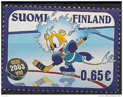 2003 Finnland Mi. 1645**MNH  Eishockey-Weltmeisterschaft. - Unused Stamps