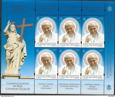 2014 Vatikan Mi.1802 **MNH Heiligsprechung Von Papst Johannes Paul II. - Neufs