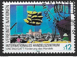 1990 UNO Wien Mi.  98 Used      Internationales Handelszentrum (ITC - Used Stamps