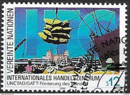 1990 UNO Wien Mi.  98 Used      Internationales Handelszentrum (ITC - Used Stamps
