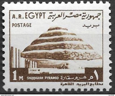 1973 Ägypten  Mi. 1130-1 Y **MNH   Historische Bauwerke, König Sethos I. - Neufs