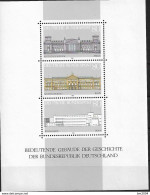 1986 Deutschland Allem. Fedl. Germany Mi. Bl 20 **MNH Bedeutende Gebäude Der Geschichte - 1981-1990