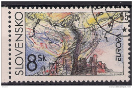 1995 Slowakei Mi .226   Used   Europa: Frieden Und Freiheit - Used Stamps