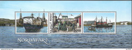 2013 Grönland Mi Bl. 64  **MNH  60. Jahrestag Der Gründung Des Fischereiunternehmens Nordafar In Kangerluarsoruseq - Blocs
