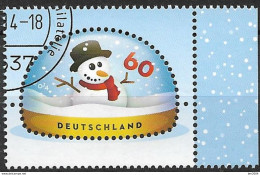 2014 Allem. Fed. Deutschland Germany Mi. 3111 FD-used  Schneemann - Gebraucht