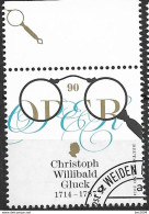 2014 Allem. Fed. Deutschland Germany Mi. 3092 FD-used  300. Geburtstag Von Christoph Willibald Gluck - Gebraucht