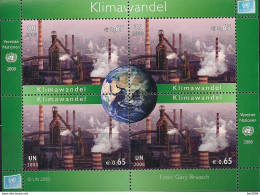 2008 UNO Wien Mi. Bl. 23 +Bl 24  **MNH   Klimawandel - Blocks & Sheetlets