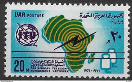 1971 Ägypten Mi.1037 **MNH  Panafrikanisches Fernmeldenetz - Ongebruikt