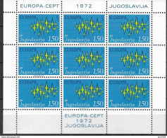 1972 Jugoslawien  Mi. 1457-8 **MNH   Europa - 1972
