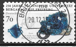 2015 Allem. Fed.  Deutschland Mi. 3198 Used   250 Jahre Technische Universität Bergakademie Freiberg - Gebraucht