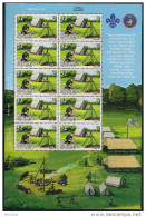 2007 Guerney Mi. 1130-35**MNH . 100 Jahre Pfadfinderbewegung; Europa: Pfadfinder. - 2007