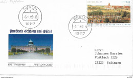 2005  Allem. Fed. Deutschland Germany Mi. 2499 FDC Booklet Stamp   Preußische Schlösser Und Gärten. - 2001-2010