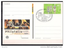 2007 Allem. Fed. Card  Used  Sonderderschau 50 Jahre Europa  20.09.2007 - 2007