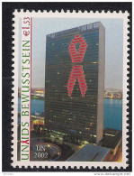 2002 UNO WIEN   Mi. 379  **MNH Aidsbekämpfung (UNAIDS - Gebruikt
